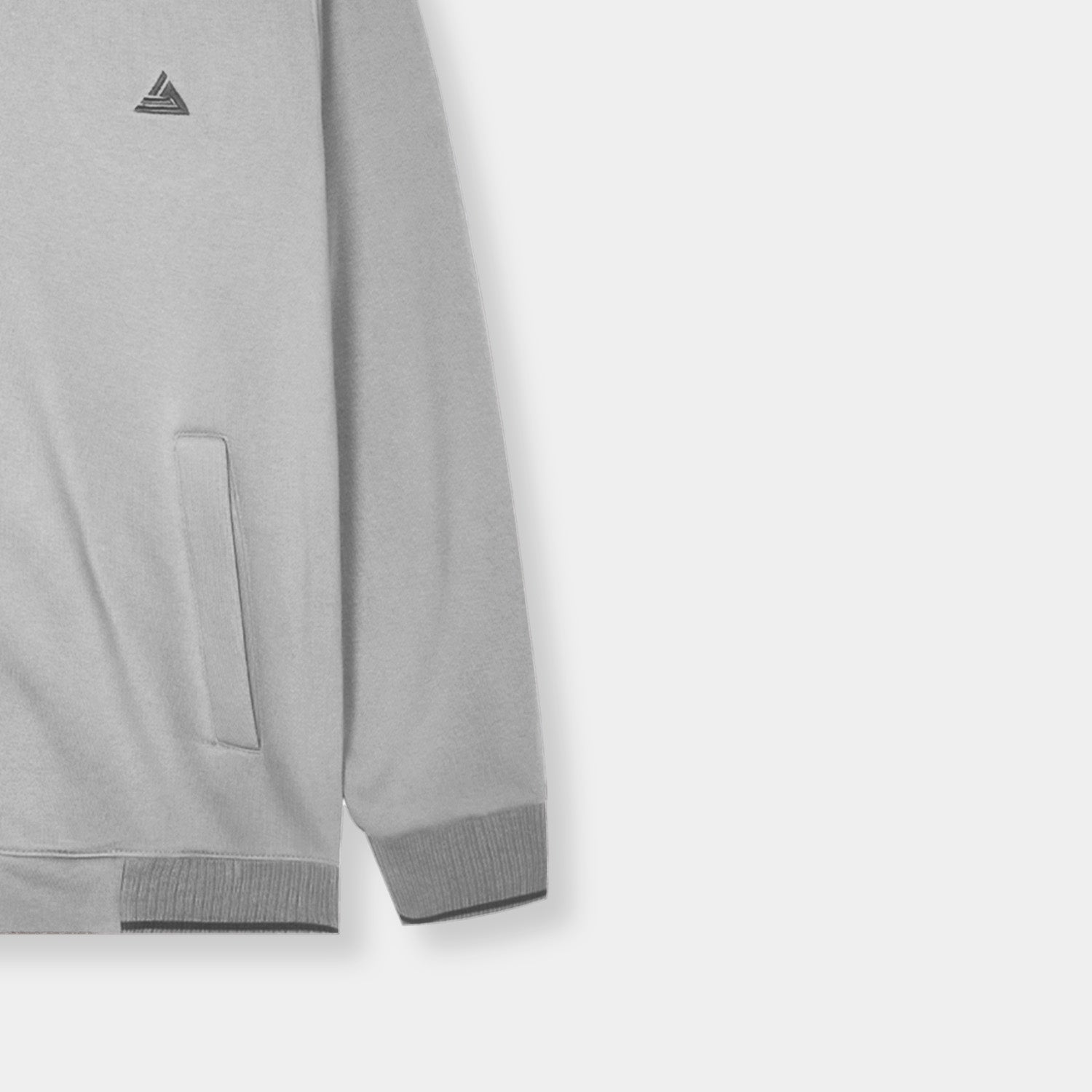 Heather Grey Fleece Jacket