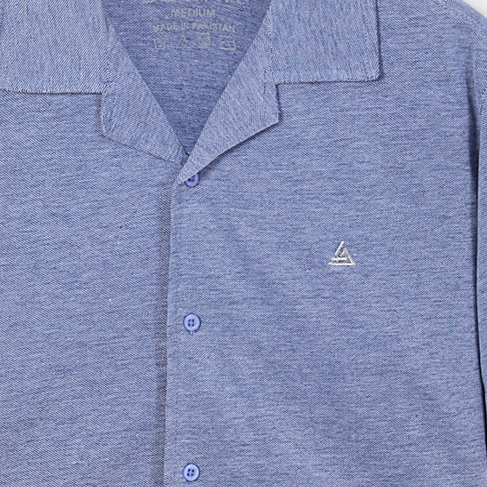 Denim Blue Button Down Shirt