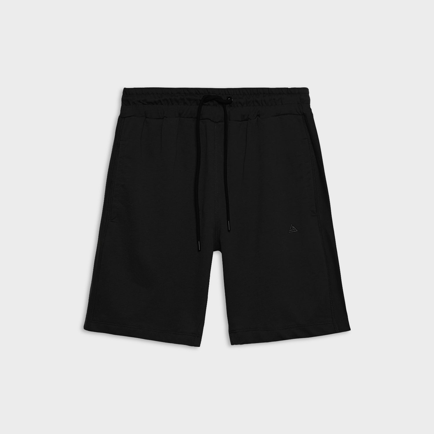 Black French Terry Shorts