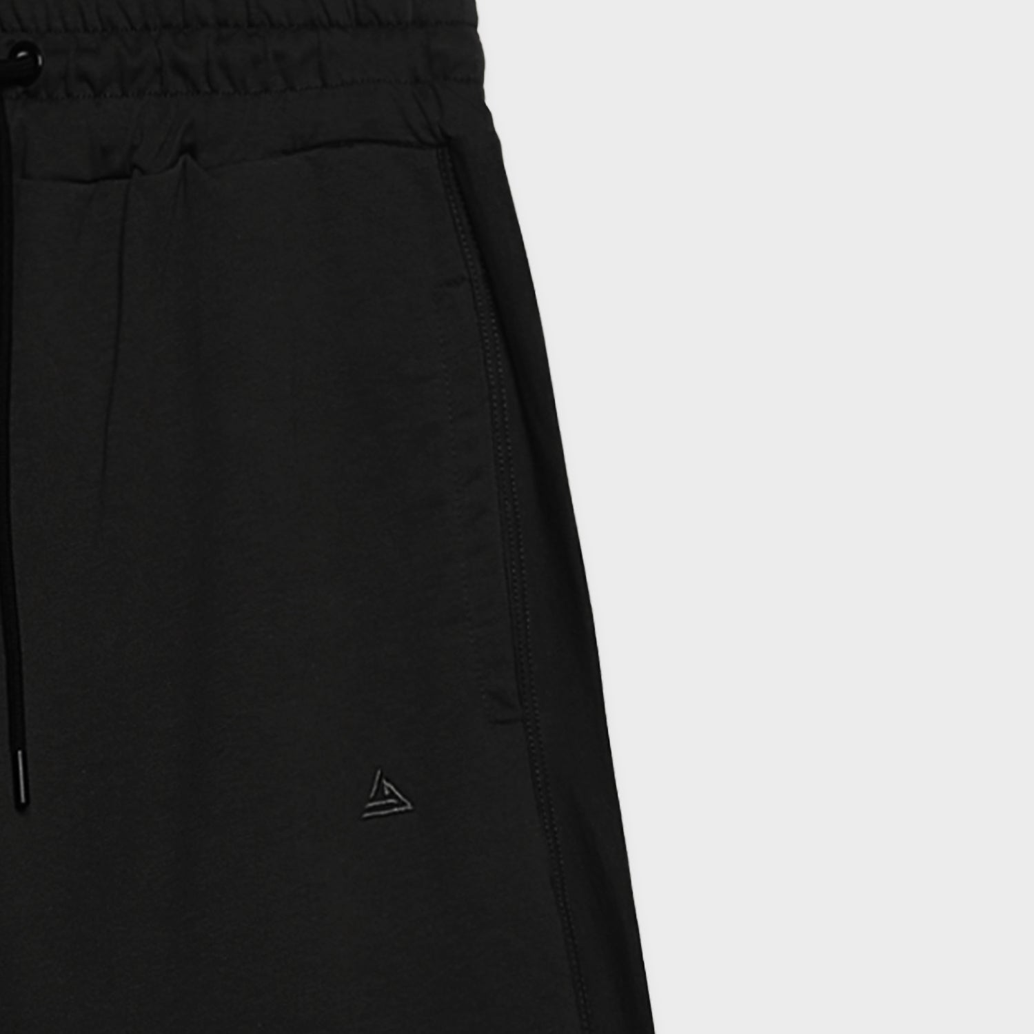 Black French Terry Shorts