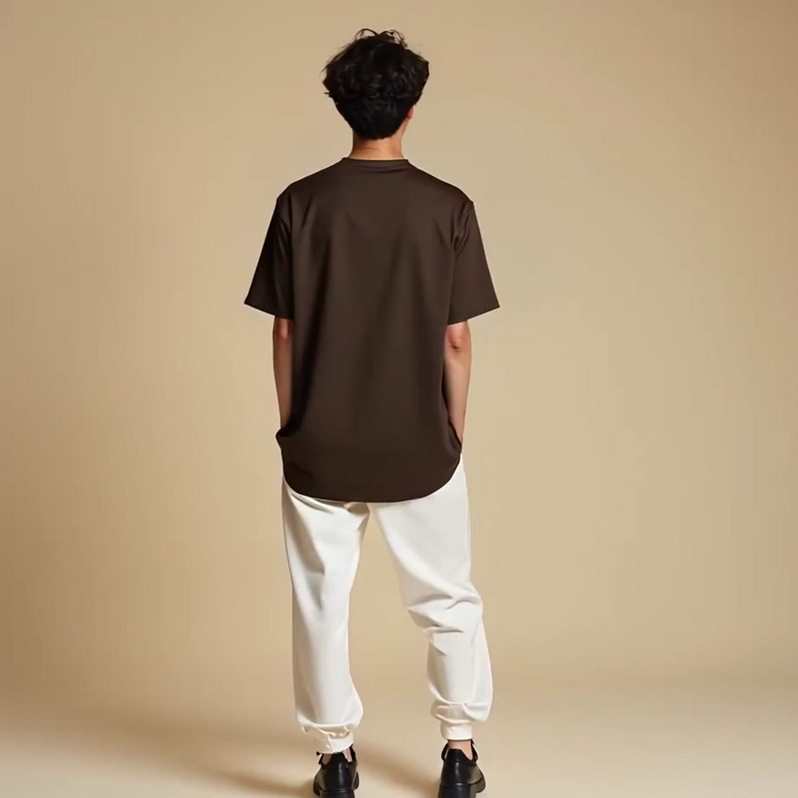 Chocolate Brown Over Sized T-shirt