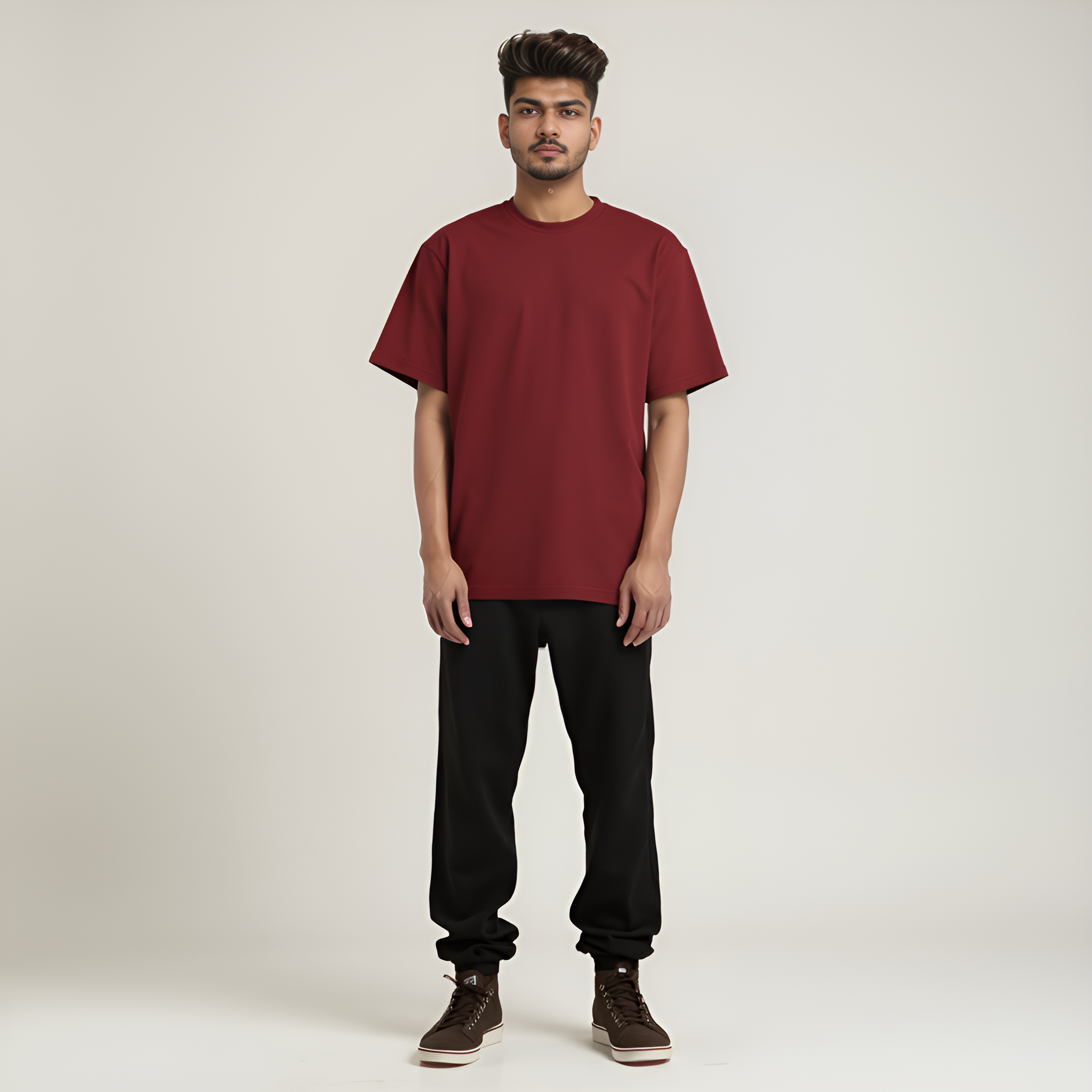 Red Over Sized T-shirt