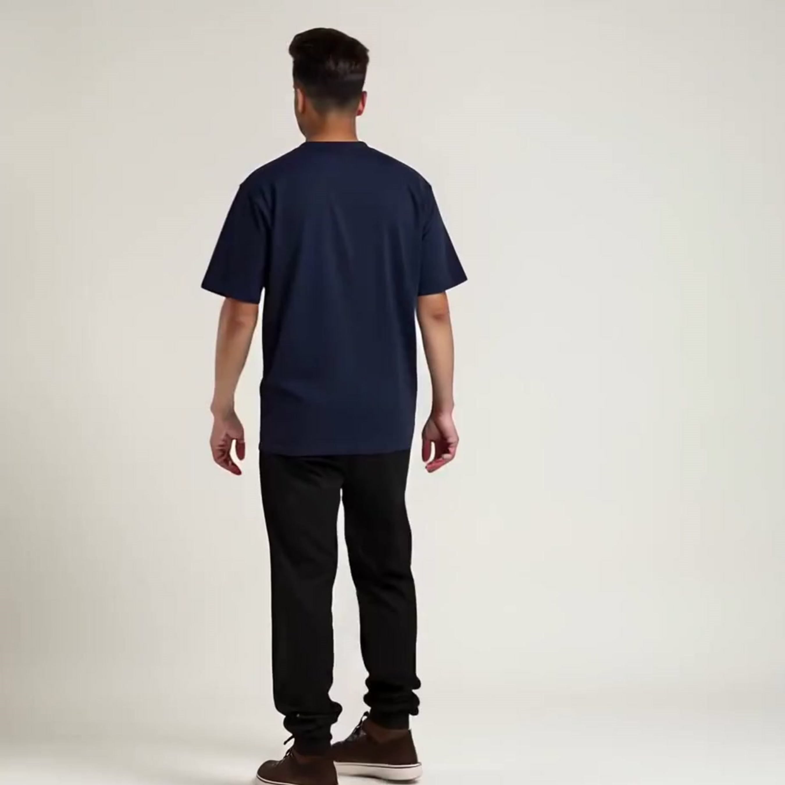 Navy Blue Over Sized T-shirt
