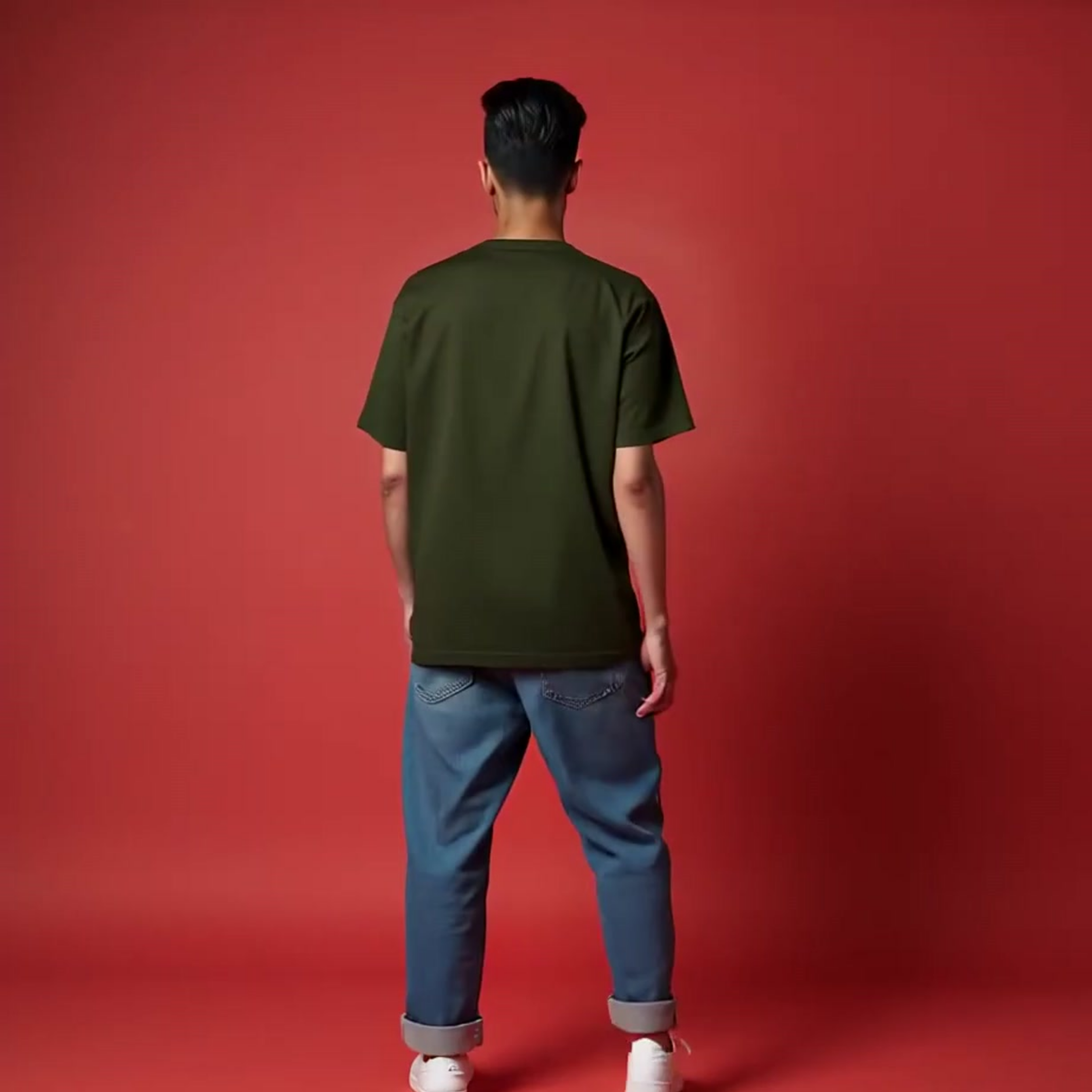 Forest Green Over Sized T-shirt