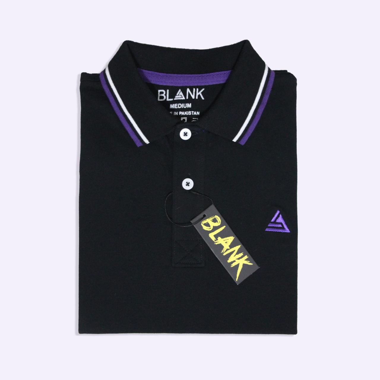 Black Pique Classic Polo Shirt