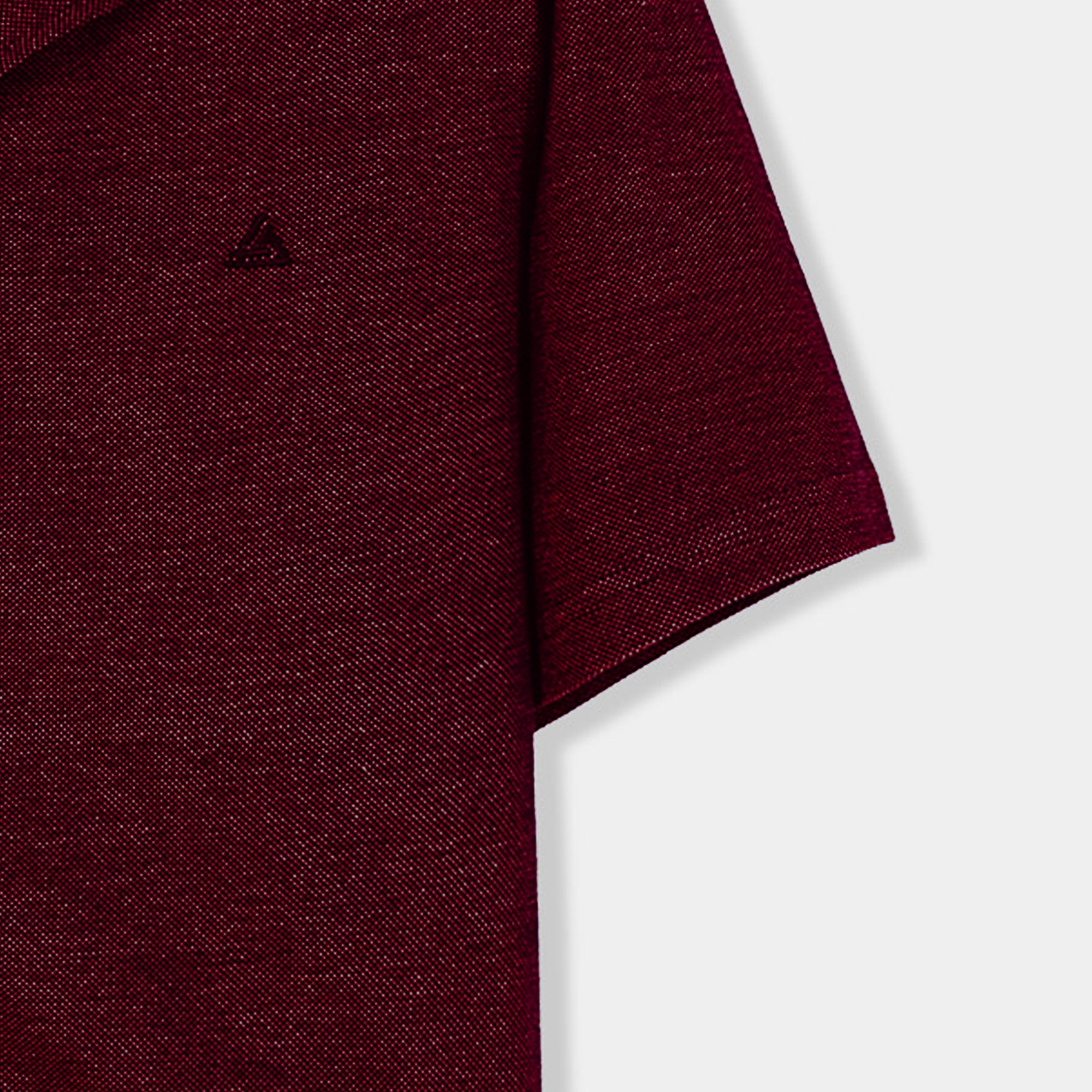 Maroon Button Down Shirt