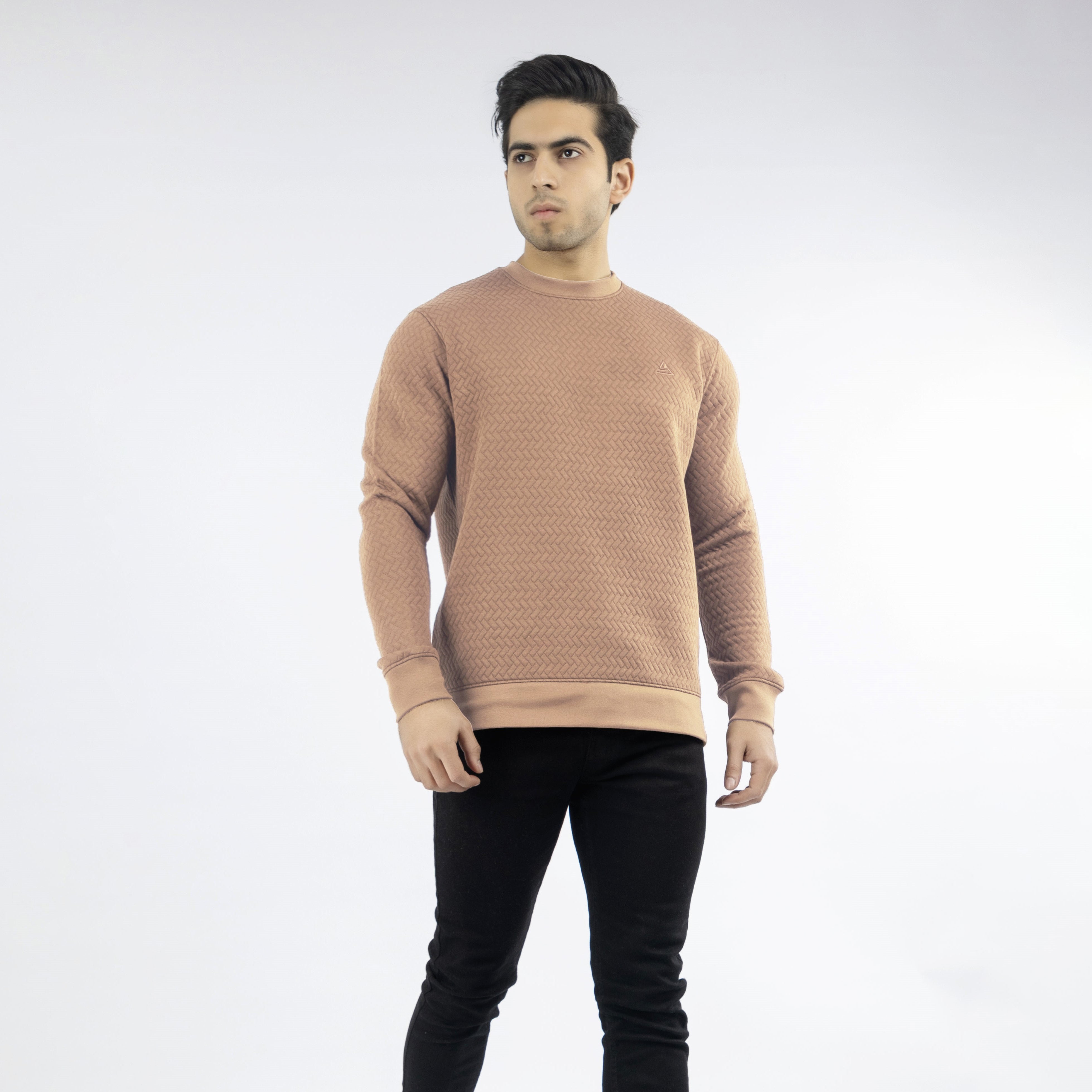 Skin Quilted Sweatshirt