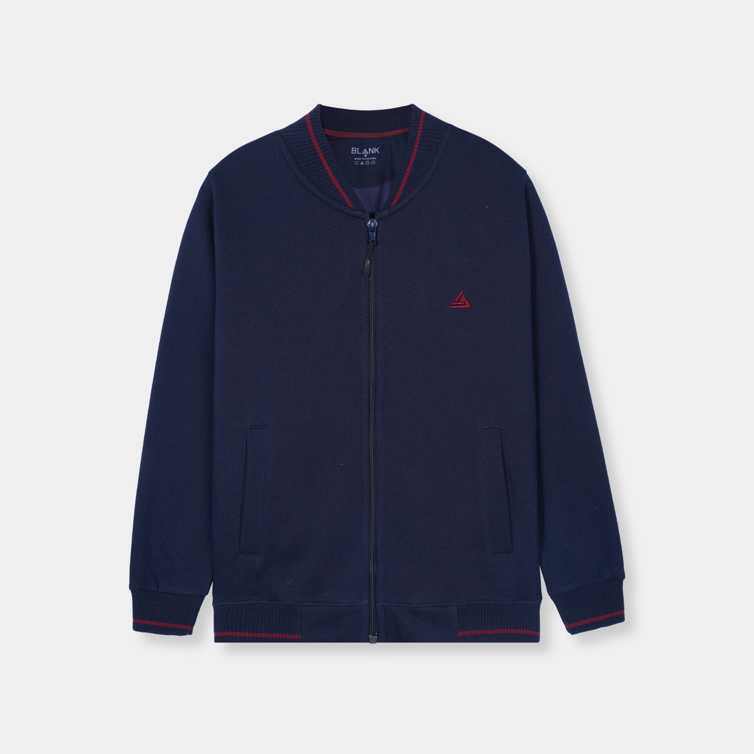 Navy Blue Fleece Jacket