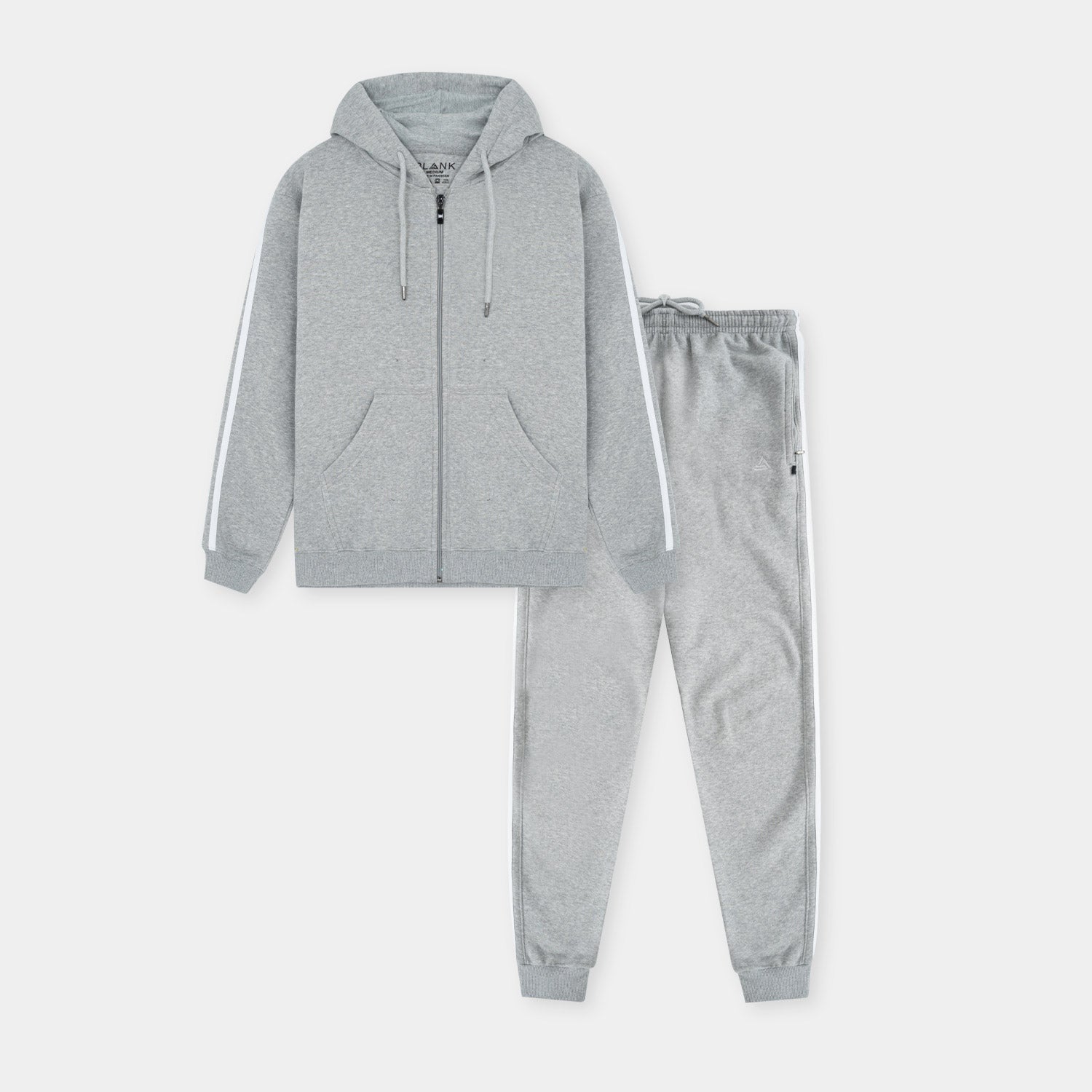 Heather Grey Fleece Tracksuit