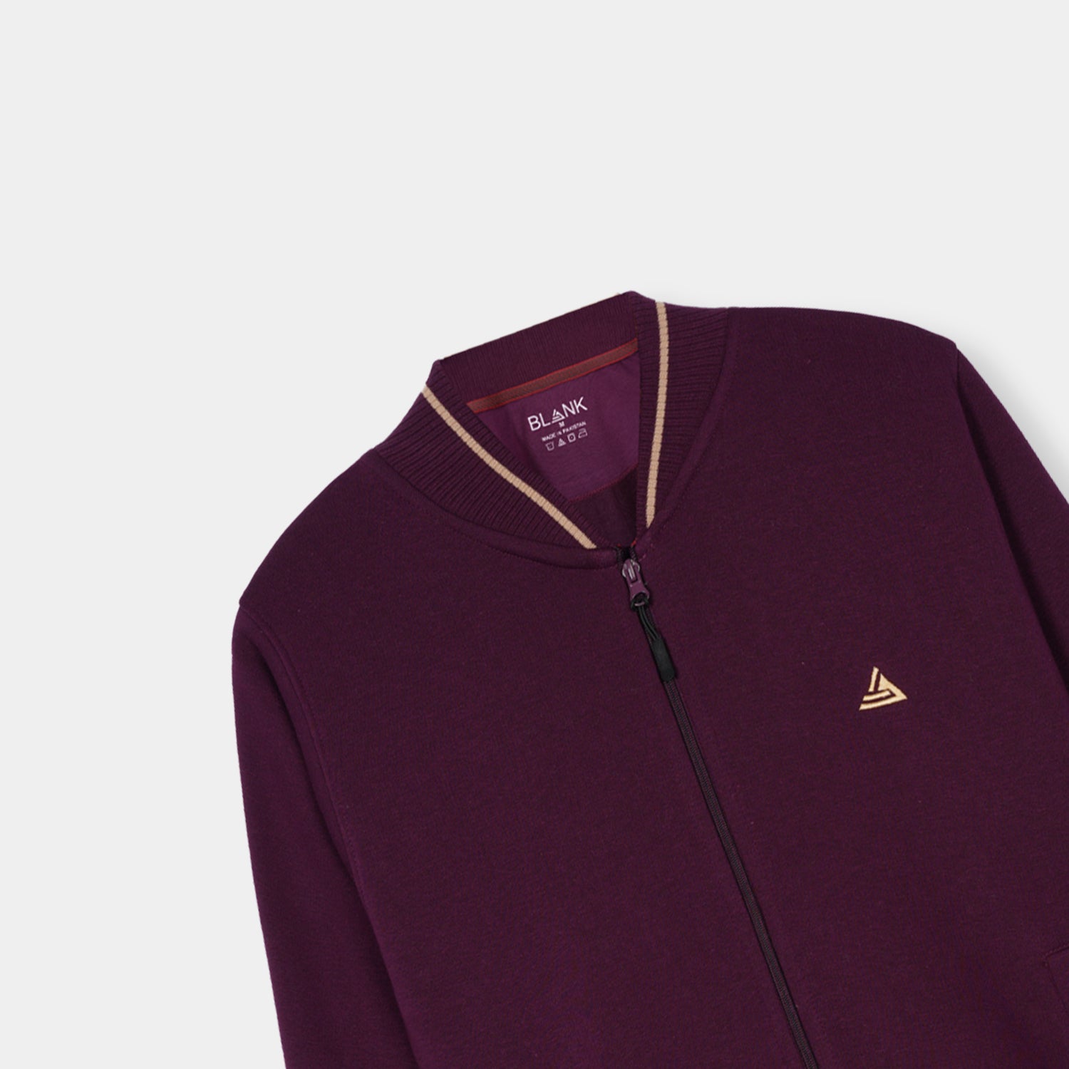 Maroon Fleece Jacket