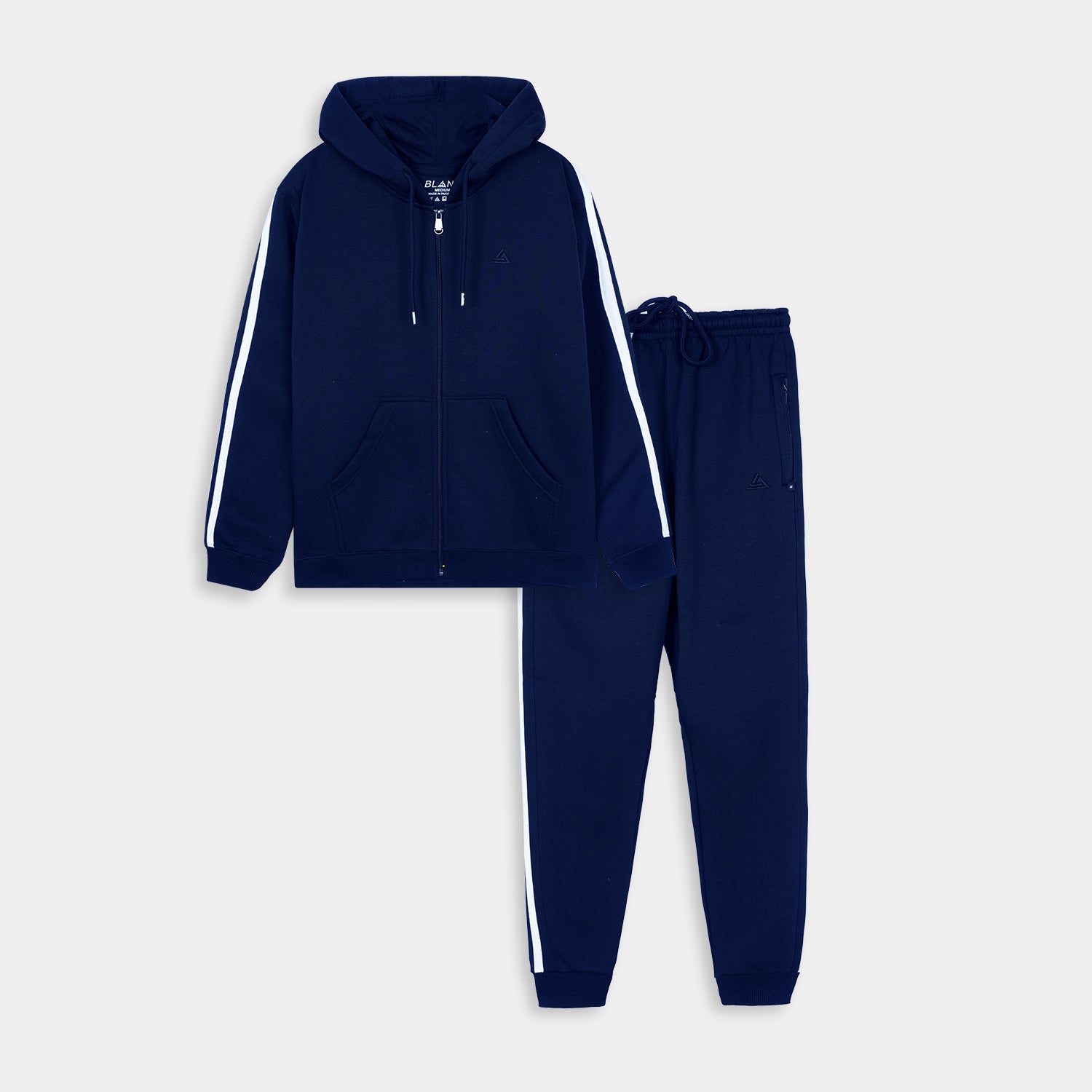 Navy Blue Fleece Tracksuit