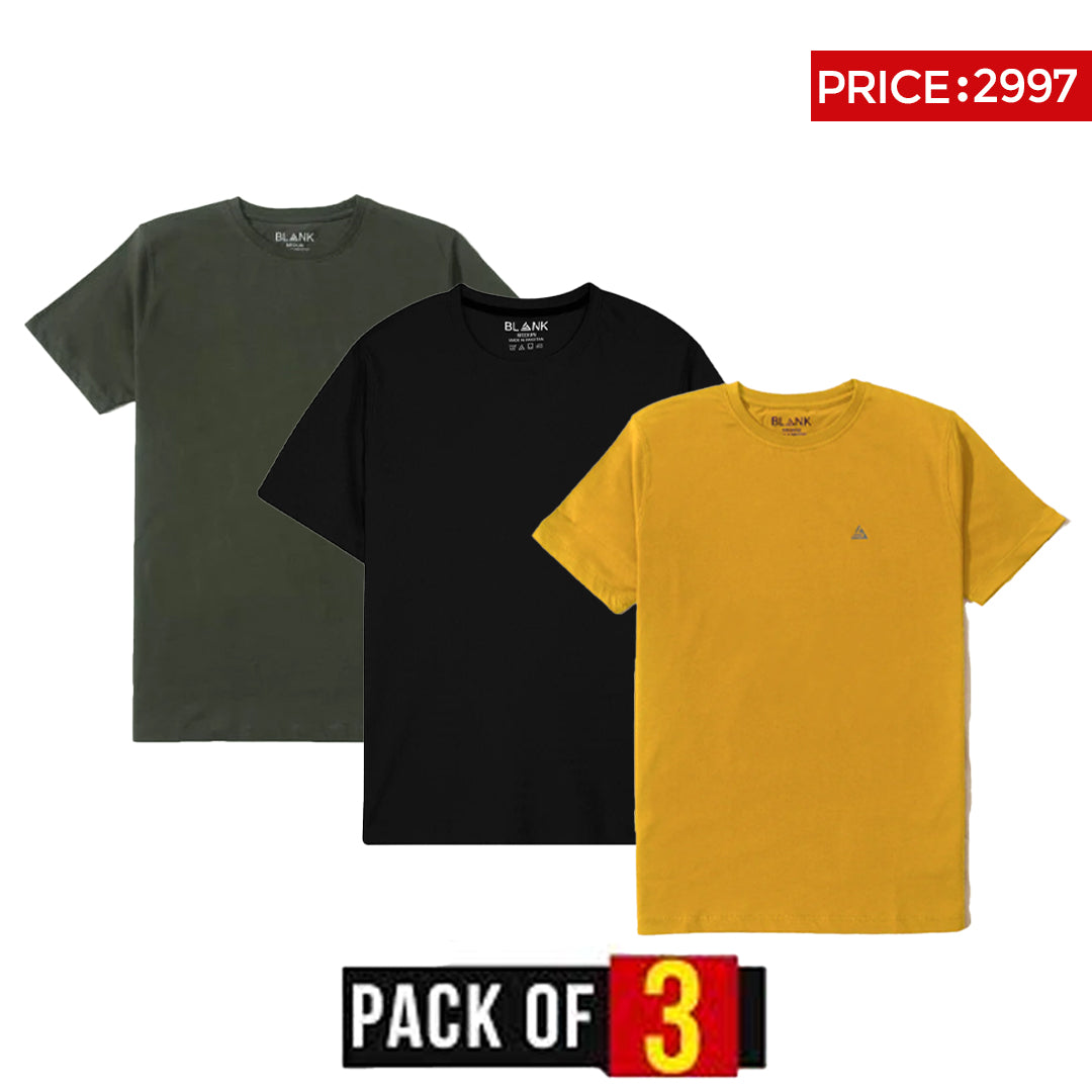 Basic Tee. Regular fit.Pack#1