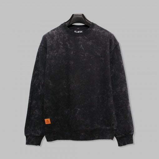 Black Ash Acid Wash Sweatshirt