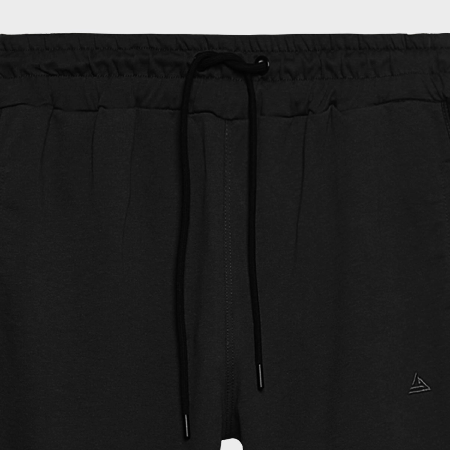 Black French Terry Shorts