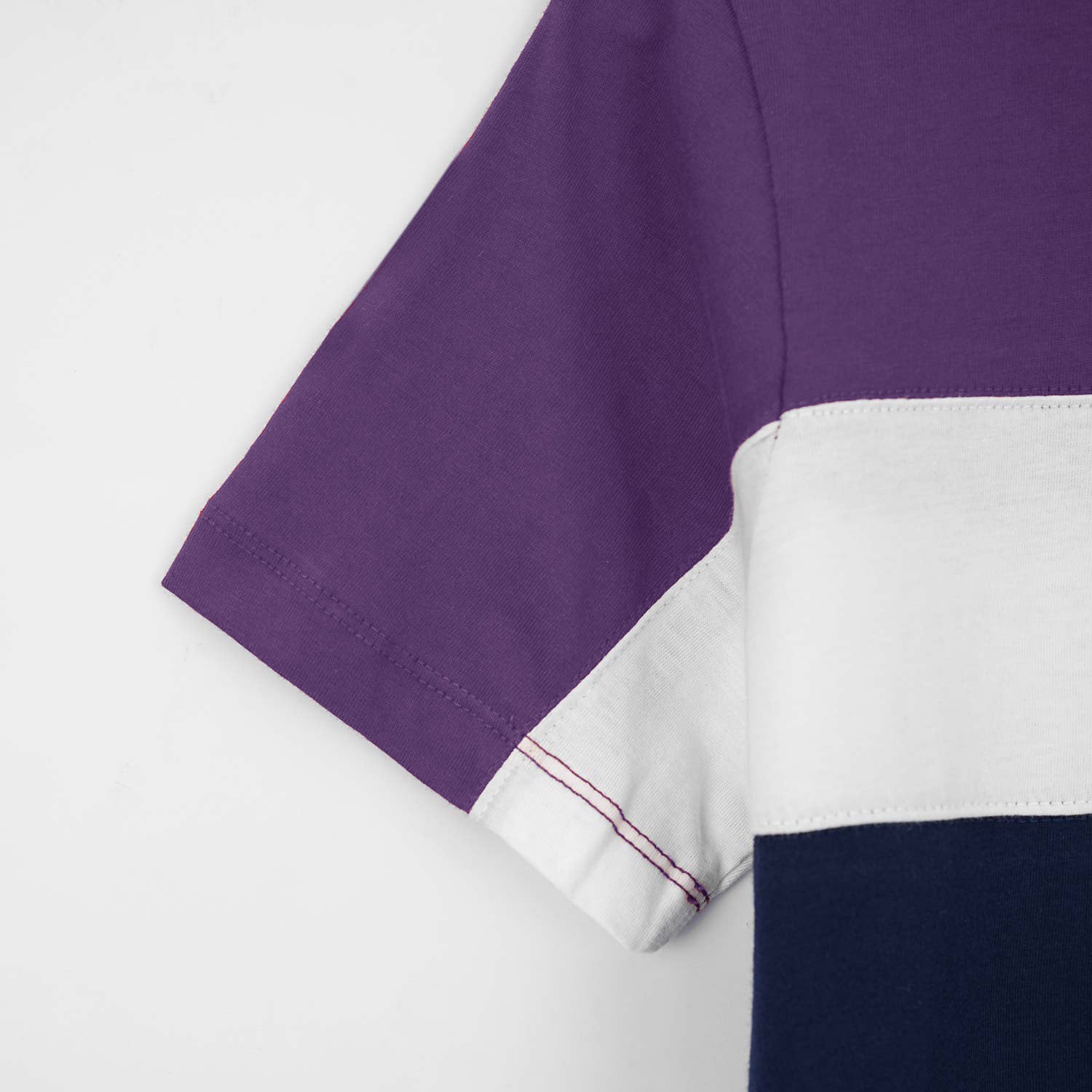 Colorblock Purple & Blue T-shirt