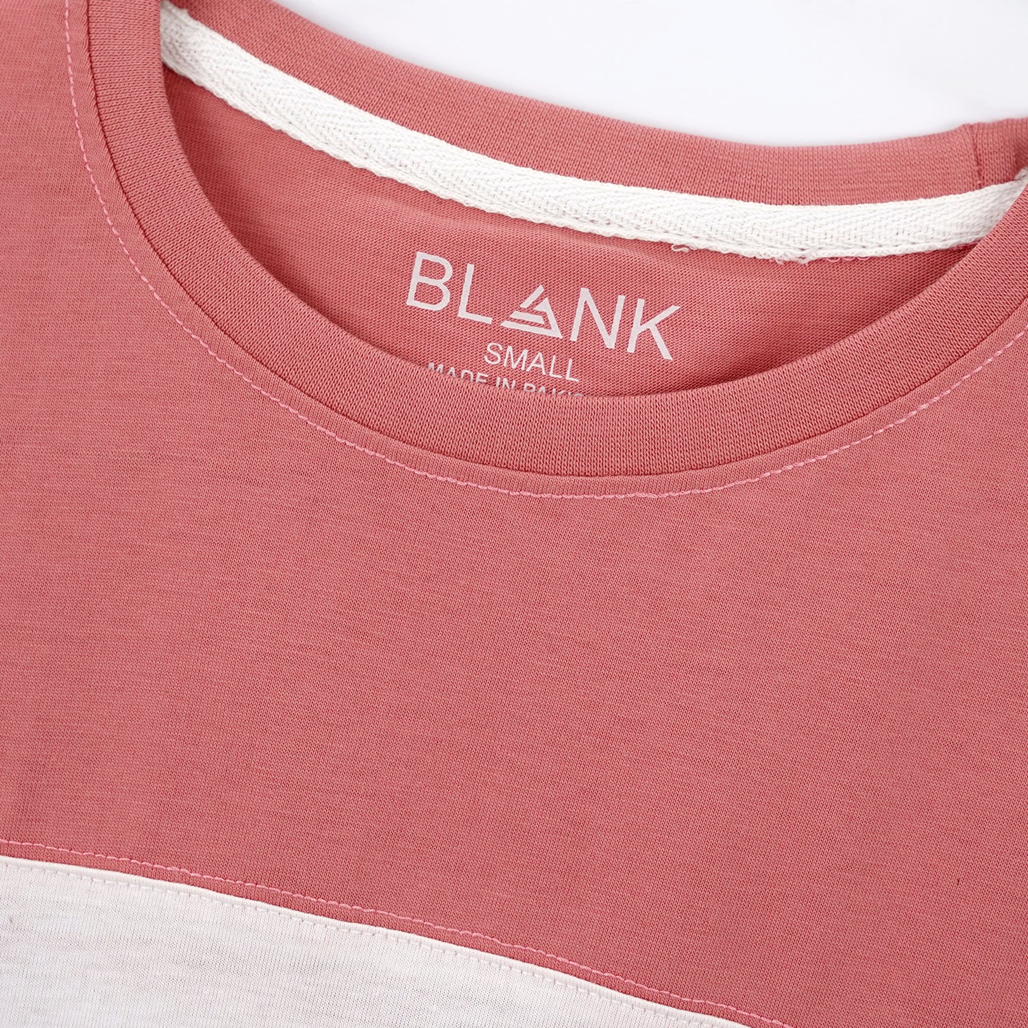 Colorblock Pink & Blue T-Shirt