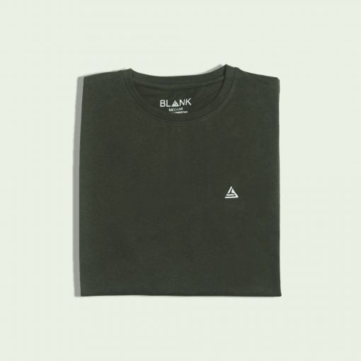 Army Green Crew Neck