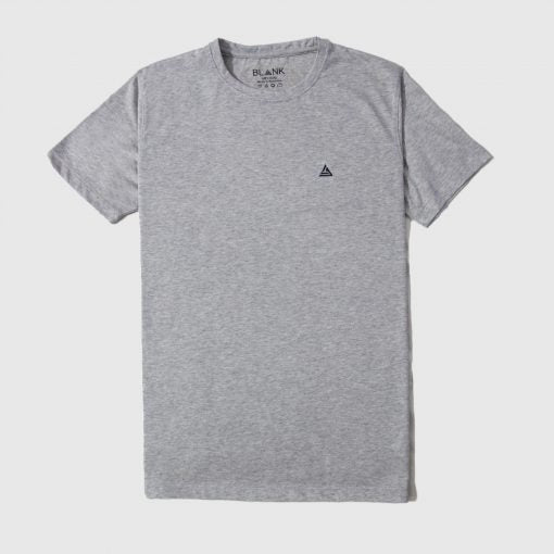 Grey Melange Crew Neck