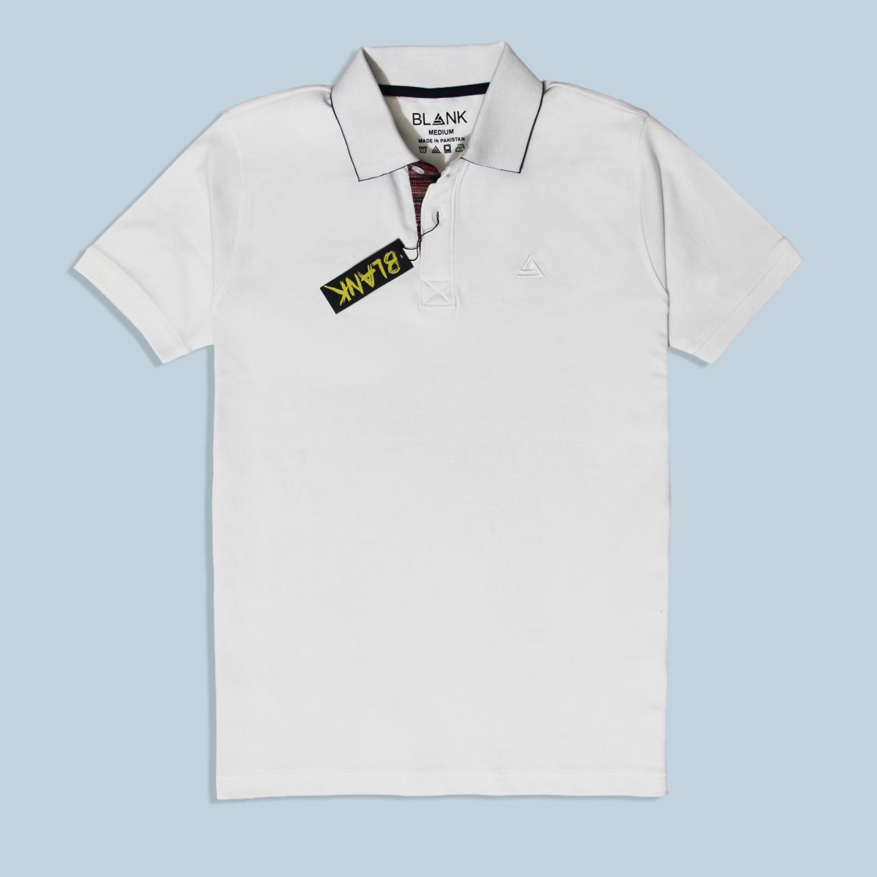 Off White Executive Polo Shirt