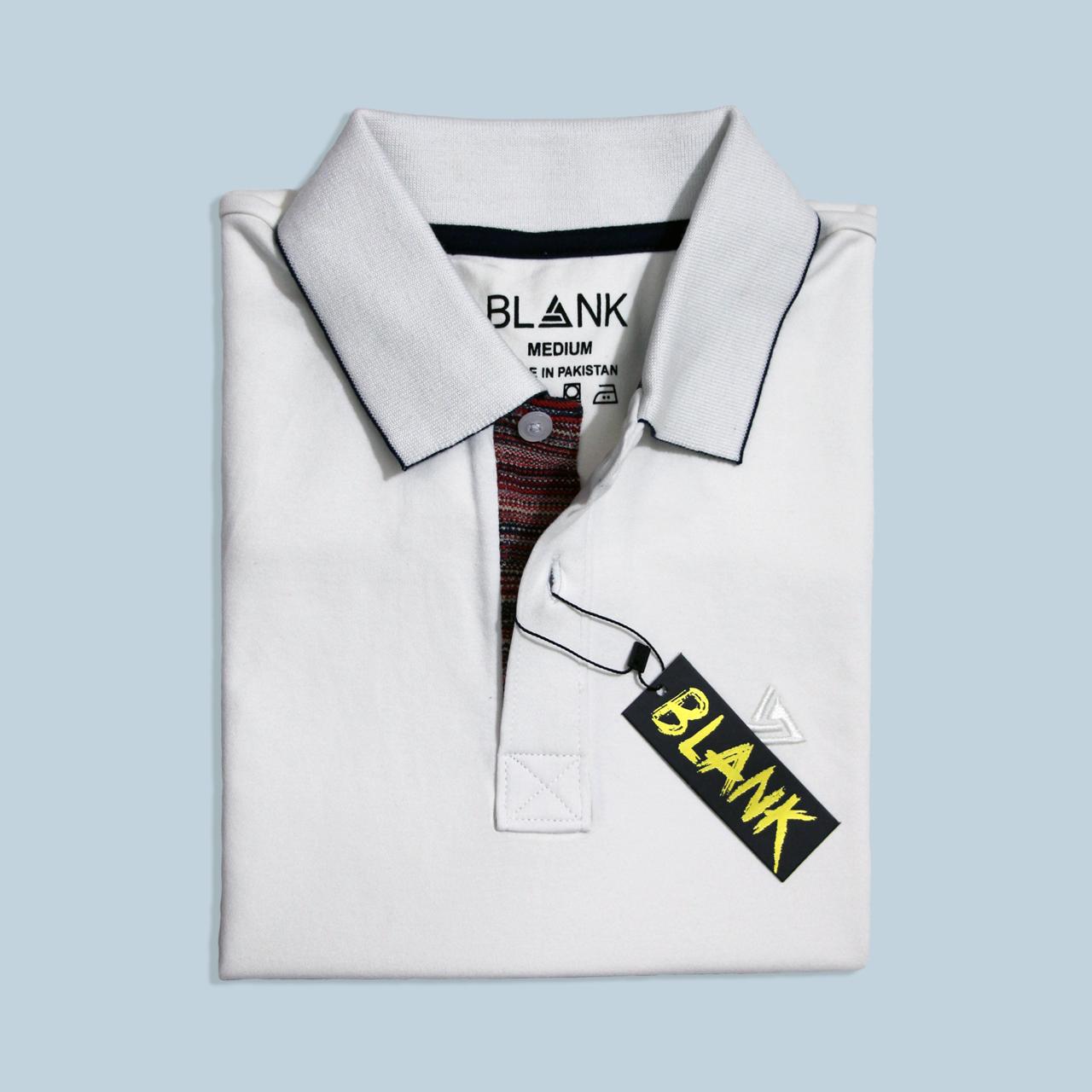 Off White Executive Polo Shirt