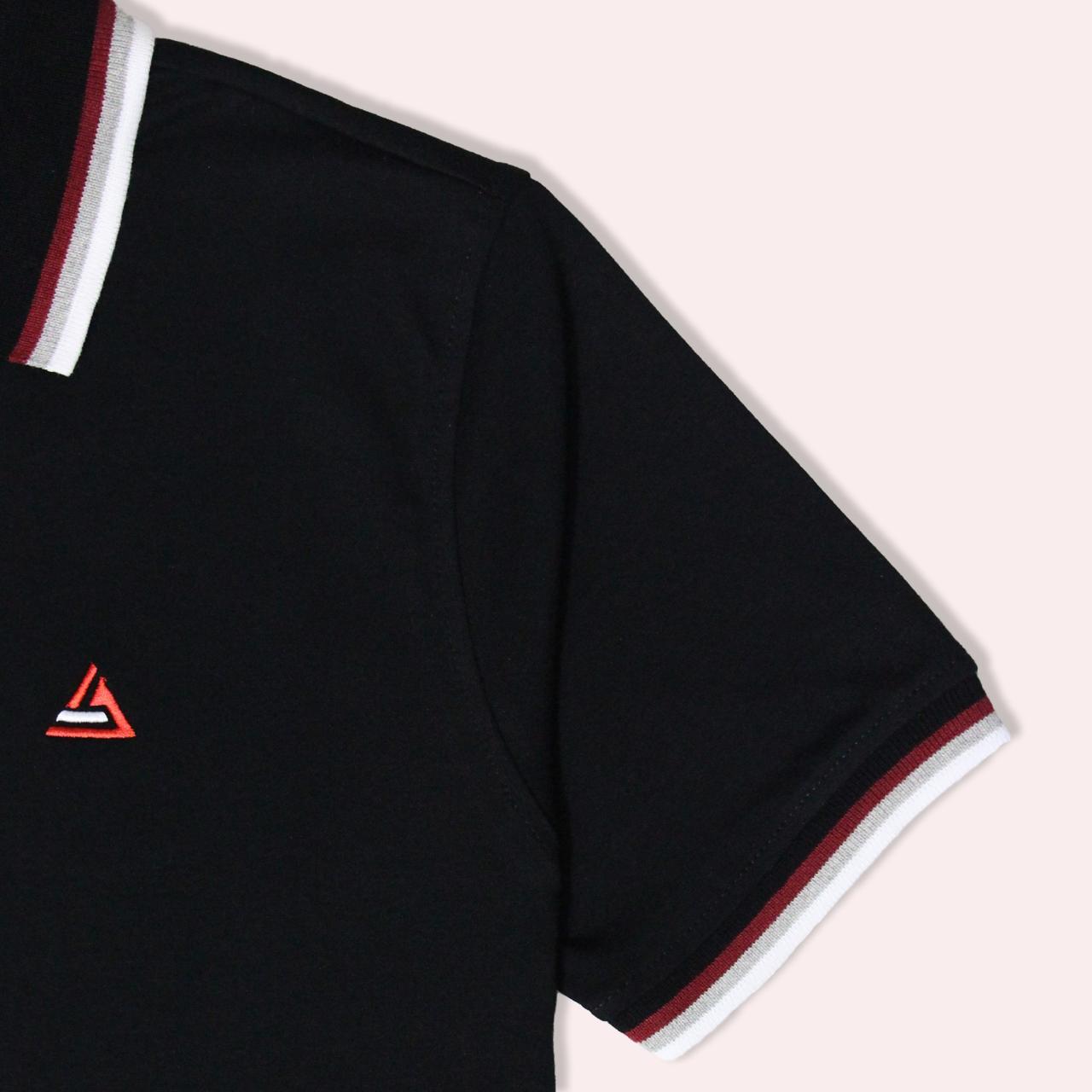 Black Signature Polo Shirt