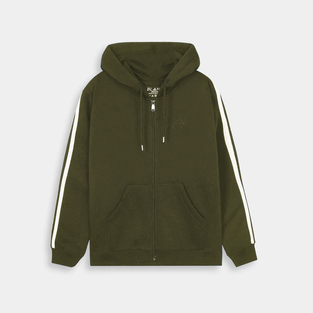 Olive Green Fleece Tracksuit