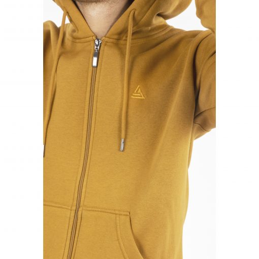 Mustard Zipper Hoodie