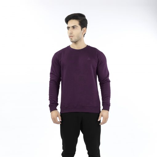 Plum Fleece Sweatshirt