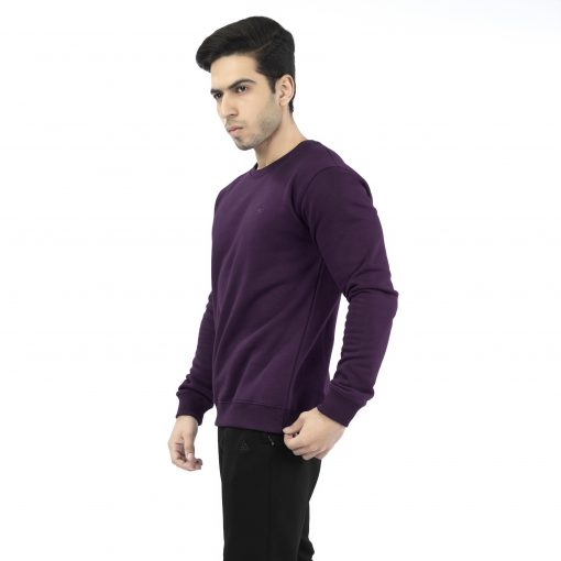 Plum Fleece Sweatshirt