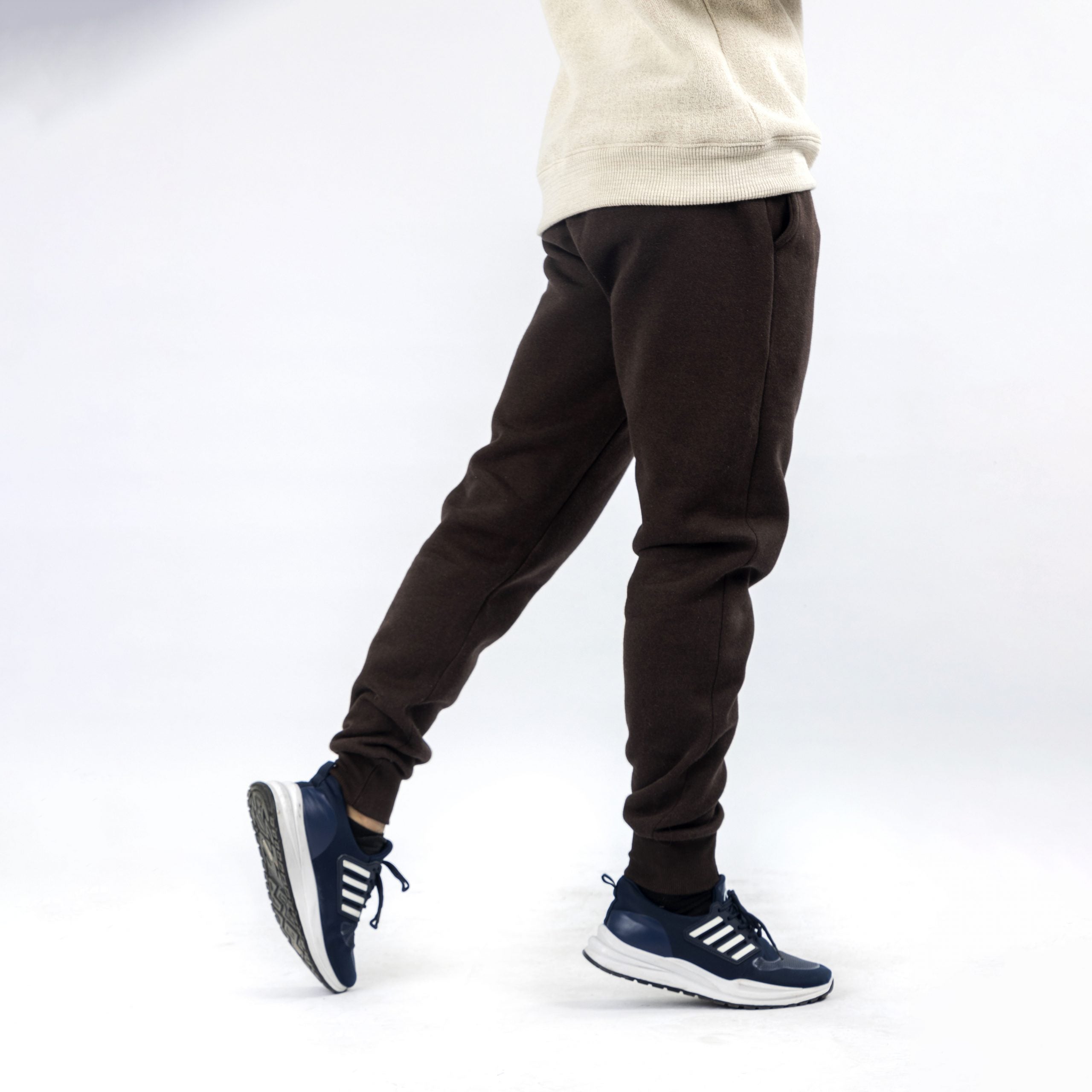 Brown Regular Fit Trousers